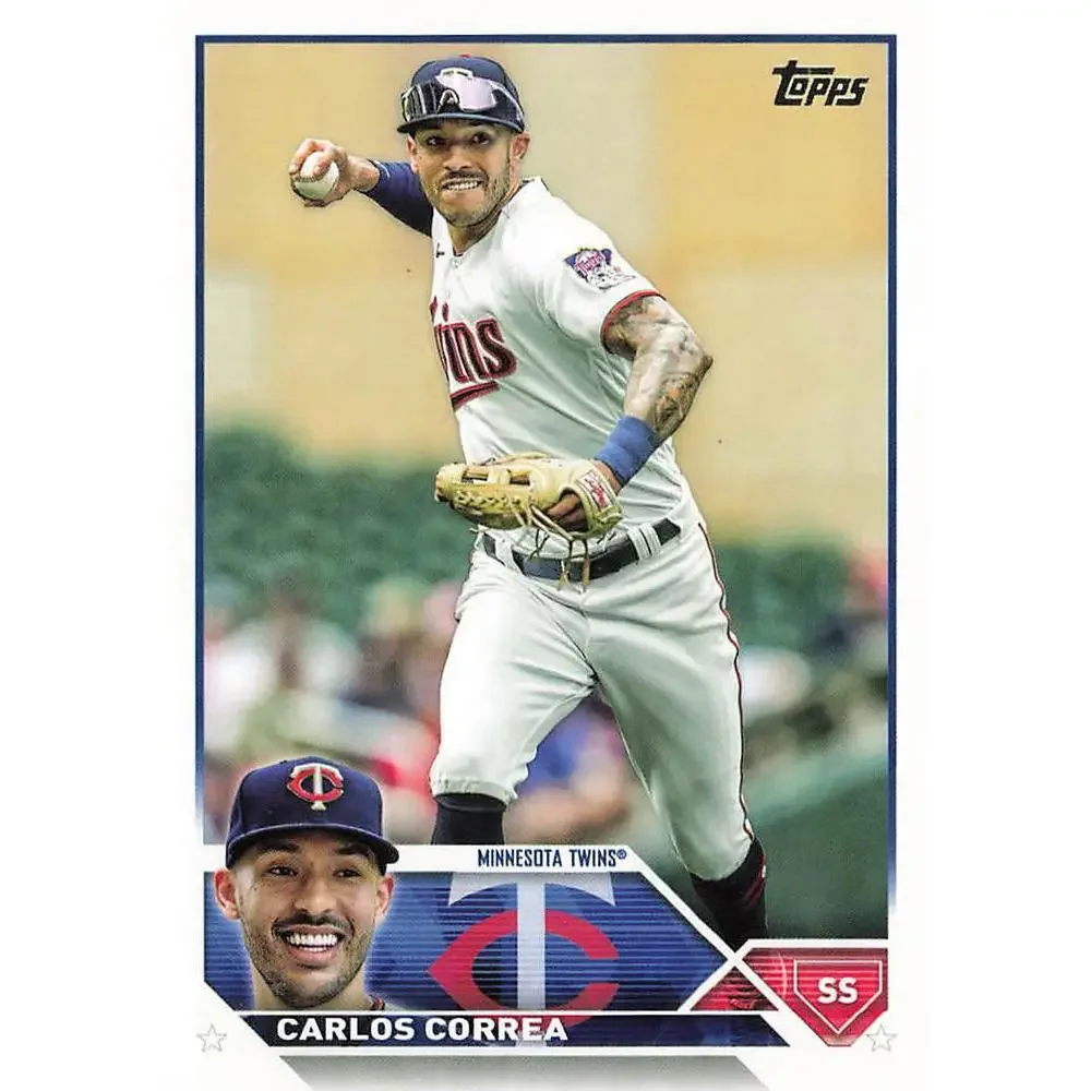 2023 Topps Carlos Correa #583 Minnesota Twins